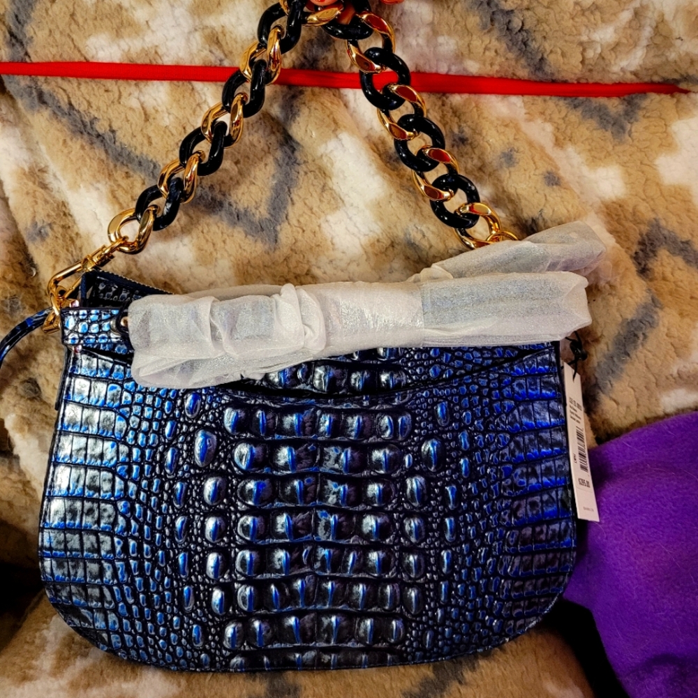 Brahmin Mod Shayna handbag  "Kyanite melbourne " Nwt - Picture 14 of 16